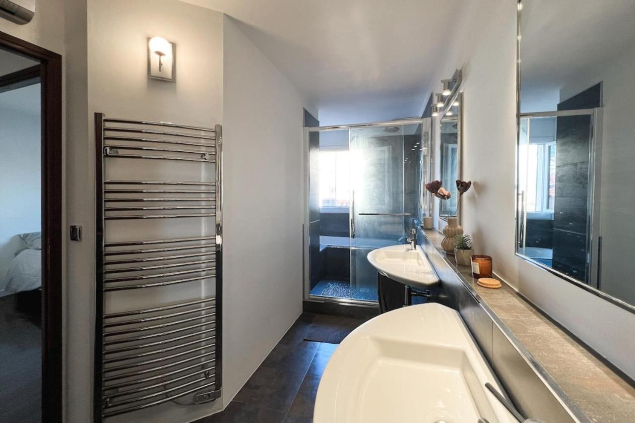 Grand Apt Au Coeur D'Ajaccio - Ac & 5Min Plage Apartment Luaran gambar